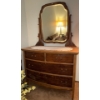 Art Nouveau Vanity Dresser 43W x 22D x 71T