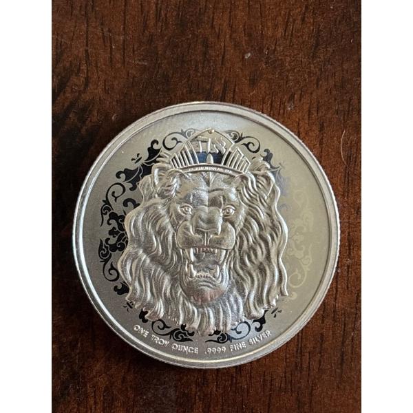 2022 Coin Niue island 2 Dollars - 1 Oz Elizabeth II - Lion Silver 

1 troy oz 