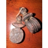 Image 2 : A.Santini Mozart Bust 5"Tall w/ Wax Photo & Antique Casters