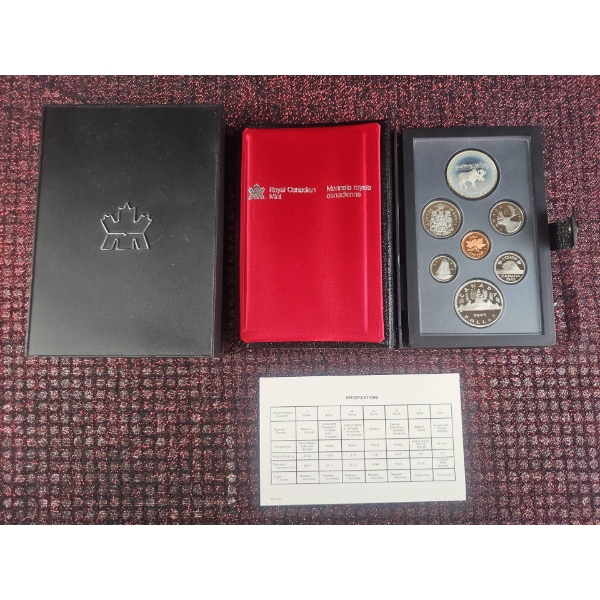 Royal Canadian Mint 1985 Proof Set