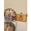 Image 6 : Decorative Porcelain Plates Featuring Figurative and Animal Themes