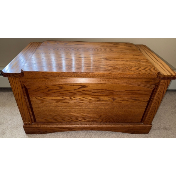 Oak Blanket Chest 36x18x17