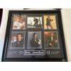 Image 1 : James Bond 007 The Bonds Over The Years Sighed Prints  Framed W35" H33"