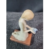Image 15 : Cybis Figurines- Sitting w/ Apple: 4.5 W, 3.5 D, 8 T, Holding Bear,  Kneeling 4.5 T