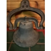 Image 1 : Antique School Bell With Holder H15"W10"