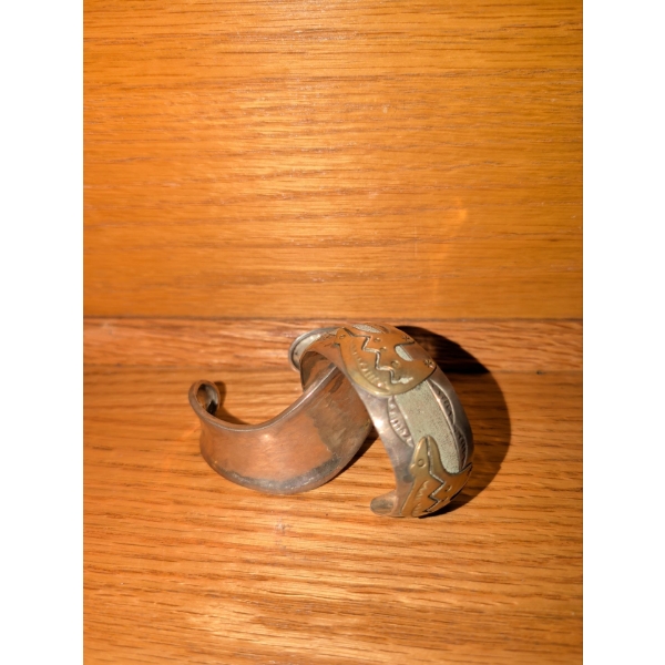 Stamped STERLING Silver Cuff Bracelets 71.37g