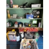 Image 2 : all contents of shelf includes several packages of screws and bolts number of torches funnels lights