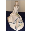 Image 1 : LLADRO Teresa The Tulip Maiden Fine Porcelain Figure  - 5W, 9D, 7T 