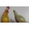 Image 3 : Murano Glass Rooster and Bird Figurines with Vibrant Accents