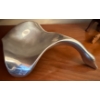 Image 3 : Wooden Elephant Trio W/Hoselton Aluminum Graceful Bird Sculpture Statue