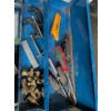 Image 4 : Metal "Beach" Multi Tiered Tool Box w/ Contents 