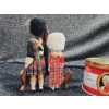 Image 16 : Two Scottish-Themed Porcelain Dolls & A Decorative Bud Vase With A Figurine Motif And More.