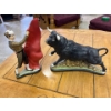 Image 1 :  ceramic bowl and bullfighter