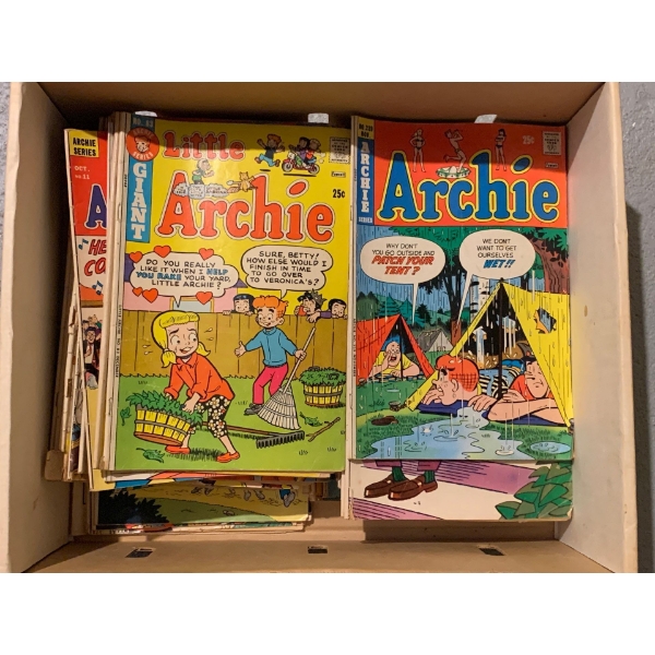 Box of Archie Comics 