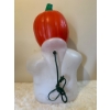 Image 2 : Vintage Halloween Blowmold Light-Up Ghost with Pumpkin Head and Boo Text