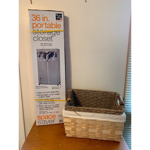 New in Box Storage Organizer with Storage Baskets