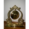 Image 2 : Oriental Brass Gong (8T), w/ Resin Laughing Buddha Figure, Ancient Curios Enterprise 