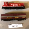 Image 2 : Model Diecast Canadian Pacific Locomotive & Passenger Car 1415 & 4401