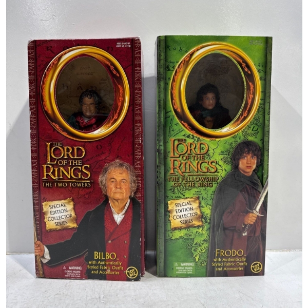 Lord of the Rings Bilbo and Frodo Action Figures