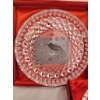 Image 4 : Three Crystal Christmas Collector Plates in Presentation Boxes