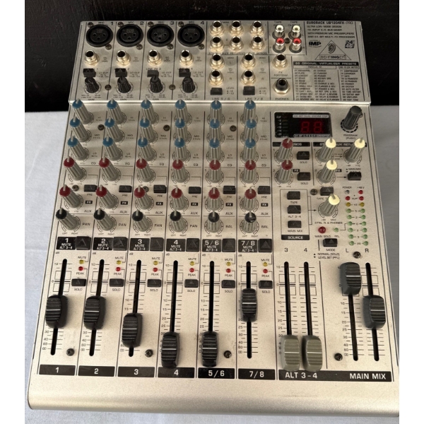 Behringer Eurorack UB1204FX-PRO -  12 Input Analog Audio Mixer For Studio Recording & Live Sound 