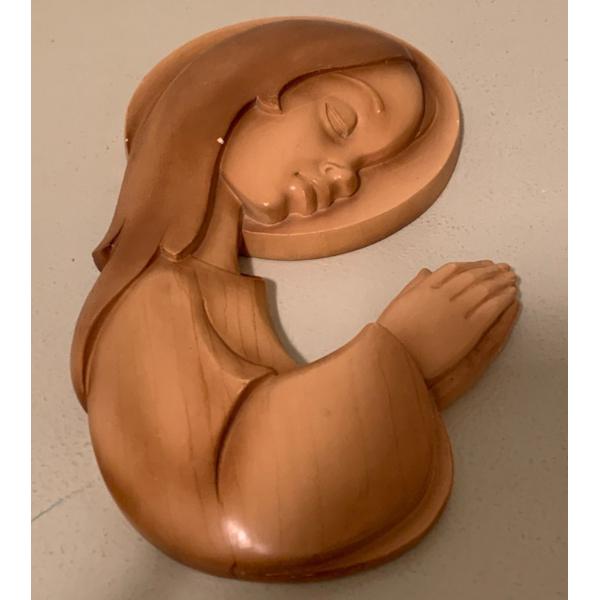 Praying Girl Hanging Figure, slightly Chipped  - 10T