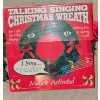 Image 2 : Singing Talking Blinking Animated Holiday Decor - Douglas Fir w/ Motion Censored Wreath