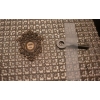 Image 2 : Silver Plated Brass Trinket Box w/ Key 