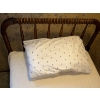Image 3 : Antique Single Sized Twin Spindle Bed W/ Bedding & Pillow