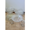 Collection of Glass Bowls (Largest: Mikasa 12" Diameter, 7 T) and Serving Plates and Dishes