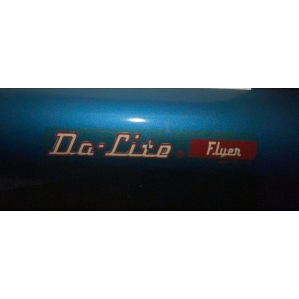 Vintage Da-Lite Flyer Retractable Stand Up Projector Screen