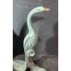 Image 5 : Pair of Ceramic Birds- Largest: 9.5 W, 16 T (Stamped USA)
