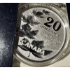 Image 2 : 2011 $20 for $20 Maple Leaf Commemorative - 99.9% Fine Silver Coin - #2