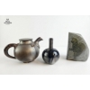 Image 3 : Collection Of Vintage Studio Pottery And Handcrafted Items ,Teapot , Slender-Necked Vase And More.