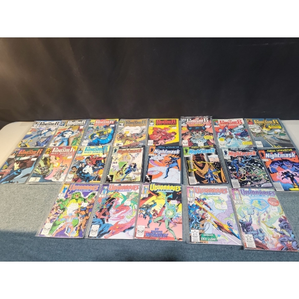 Assorted Marvel Comic Collections