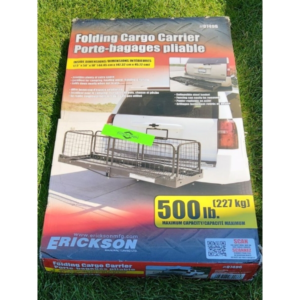 Erickson Folding Cargo Carrier Model 07496 