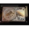 Image 2 : 20TH ANNIVERSARY OF THE AUSTRALIAN LUNAR SERIES COIN BAR – 2 OZ SILVER BAR AND 1 OZ 2019 YEAR OF THE