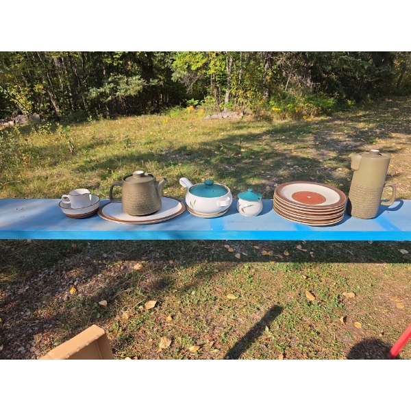 Denby Ceramic Tea Pots & Plates