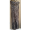 Image 2 : Strapless Sleeveless Floor Length Sequined Evening Gown Size Medium