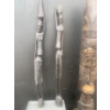 Image 2 : African Folk Art Wood 36 to 39" Tall