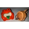 Image 1 : Japan Ceramic Frog & Fish Ashtray