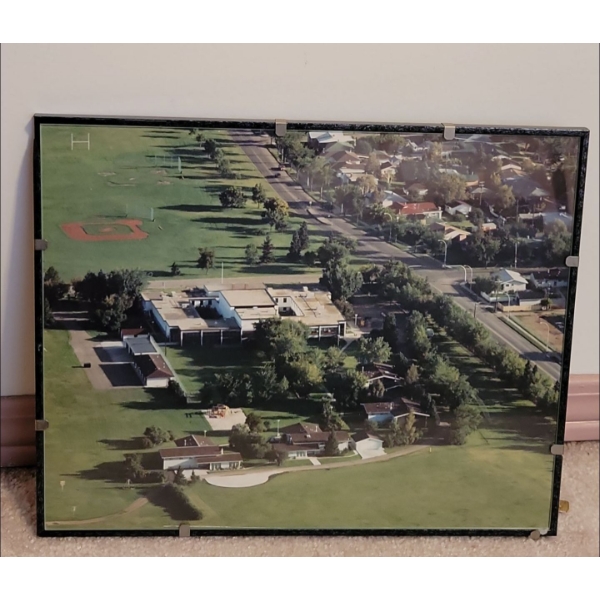 Birds Eye View Landscape Art 12x10