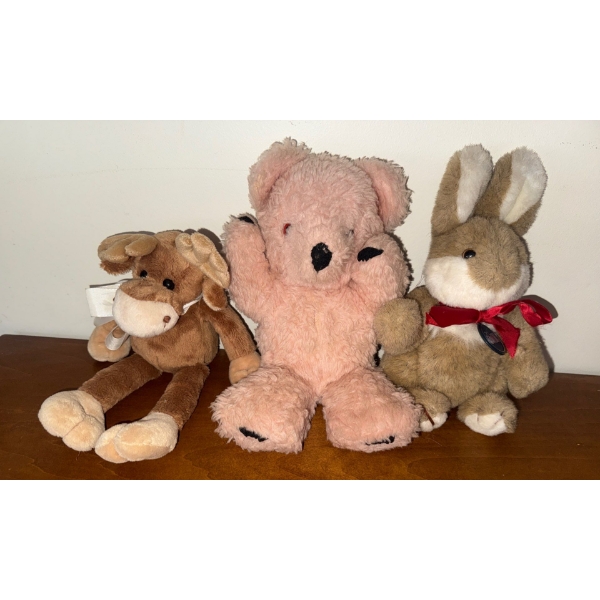 Vintage Stuffies - Gund & more 10"tall