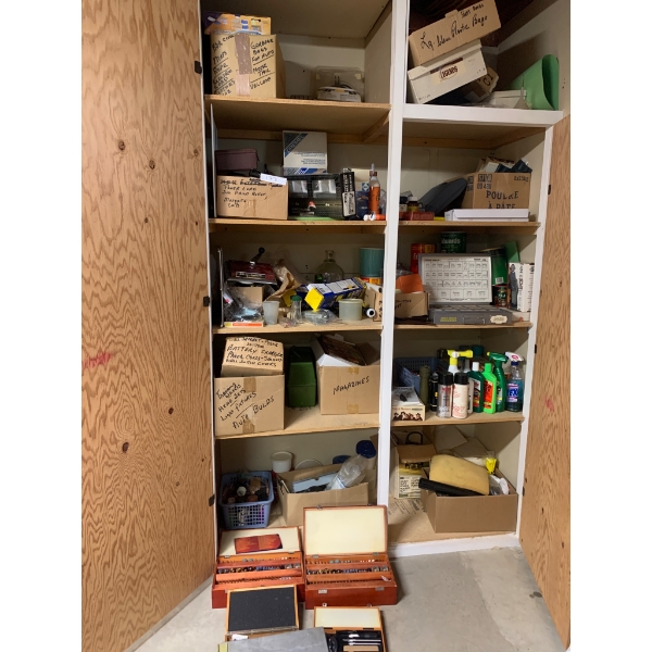 Workshop Hardware, Tools, and Storage Supplies