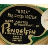 Image 7 : Pendelfin Family of Rabbits: 'Snuggles', 'Rosa' and More (Note Chipping on Pendelfin Sign)