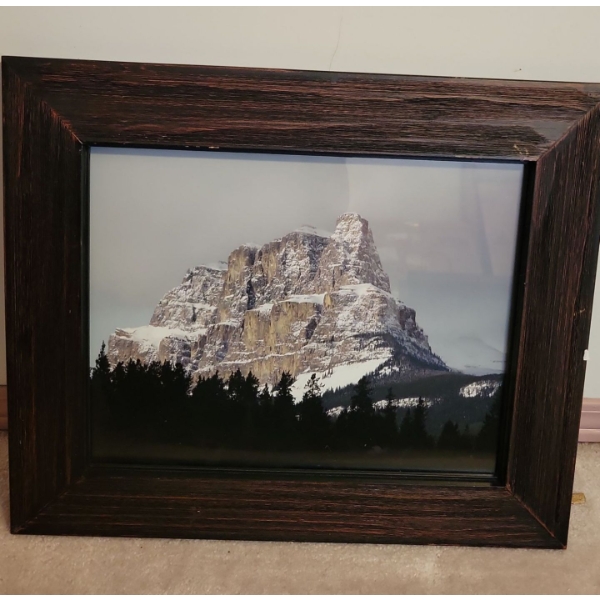 Mountain Portrait Art 20x17 
