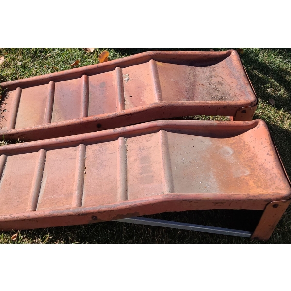 Pair of Metal Vehicle Ramps