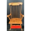 Wooden Rocking Chair w/ Intricate Detailing - 23W, 29D, 40T 
