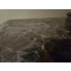 Image 3 : Art Nouveau Inspired Wood & Marble Side Table - 28W, 28D, 28T 