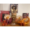 Image 1 : Egyption Tomb Decor 13T Horn Of Plenty 14W Books Candles & More